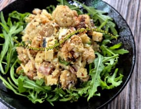 Salade de chou-fleur rôti à l'ail