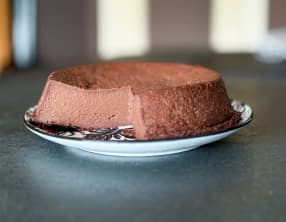 Flan pâtissier tout chocolat