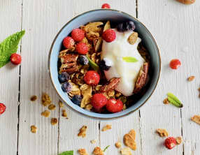 Granola extra pour un petit déjeuner gourmand