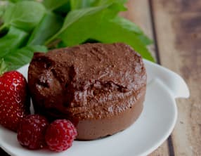 Polenta chocolat sans gluten sans lait sans œufs