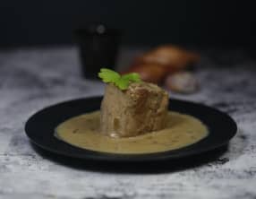 Filet mignon sauce café