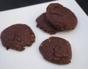 Cookies sésame et chocolat