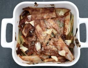 Gratin de côtes de blettes