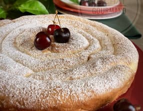 Tarte russe aux cerises