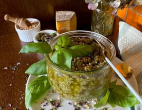 Pesto alla bretonnese au sarrasin et algues séchées