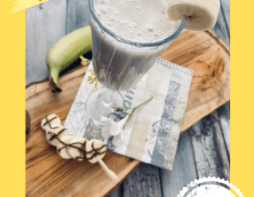 Lait d'amande à la banane