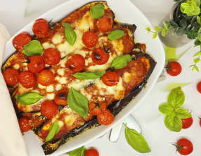 Aubergines à la parmigiana