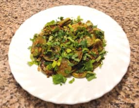 Courgettes sautées à l'ail et au paprika