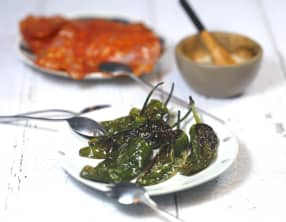 Tapas de piments de Padron