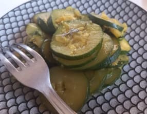 Cari de courgettes