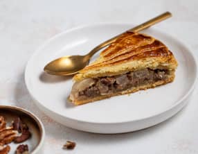 Galette des rois poires et noix de pécan