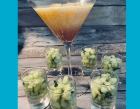 Cocktail "bahama mama" comme aux bahamas