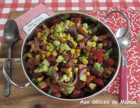 Salade mexicaine au chorizo