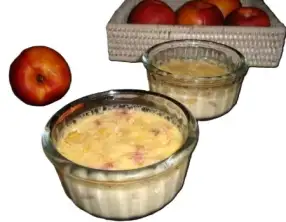 Crème allégée aux nectarines