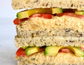 Sandwich aux pois chiches