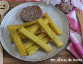 Frites de polenta au parmesan à l'Air Fryer ou au four