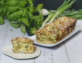 Pain de courgettes aux amandes