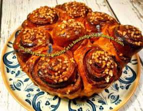 Brioche roulée à la fève de Tonka