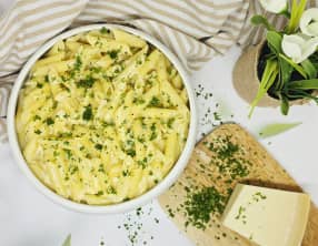 Pâtes crémeuses au parmesan
