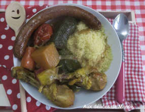 Couscous au couscoussier