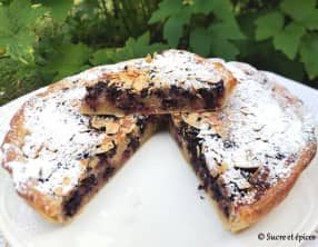 Tarte facile aux mûres à la crème d'amandes