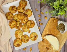 Mendiants salés au St Félicien et cacahuètes