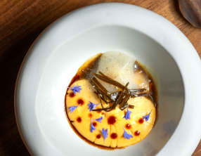 Chou rave cocktail, crevettes et sauce cocktail