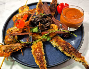 Risotto de langues d'oiseaux terre-mer