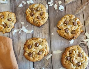Cookies coco et chocolat