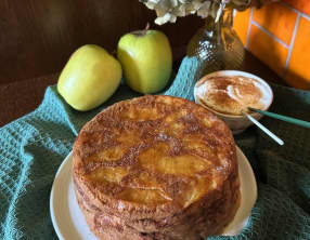Le Petit Normand un gâteau aux pommes
