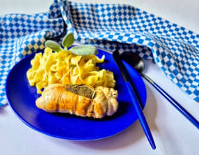 Paupiettes de poulet à la sauge