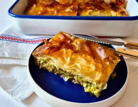 Feuilleté grec aux courgettes