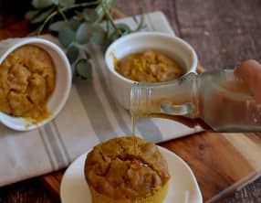 Petits moelleux potimarron sans gluten lait œuf