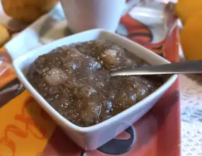 Crufiture de poires au citron