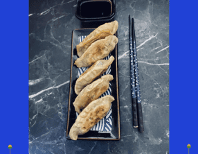 Gyozas aux shiitakés