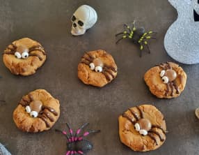 Biscuits araignées trop mignons pour faire peur