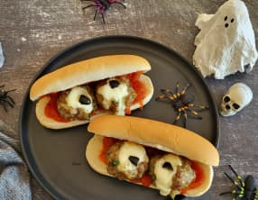Hot-dogs monstres pour Halloween