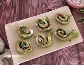 Crêpes aux épinards