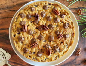 Cookie géant chocolat et noix de pécan