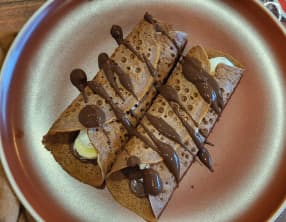 Mini tacos banane et choco