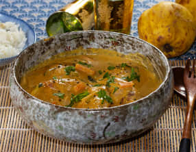 Curry de coings aux légumes