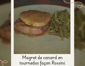 Tournedos de canard façon Rossini