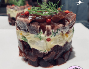 Tartare de betteraves au haddock