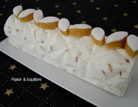 Bûche de Noël aux calissons