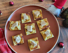 Mini-tartelettes pomme et foie gras
