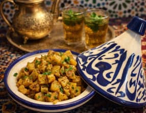 Pommes de terre à la chermoula