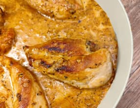 Poulet sauce cajun