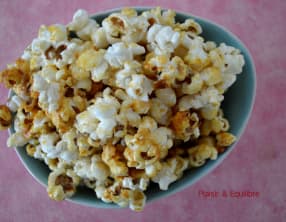 Pop corn au caramel