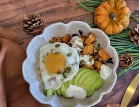 Bowl gourmand d’automne