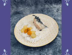 Saumon à la sauce tahini